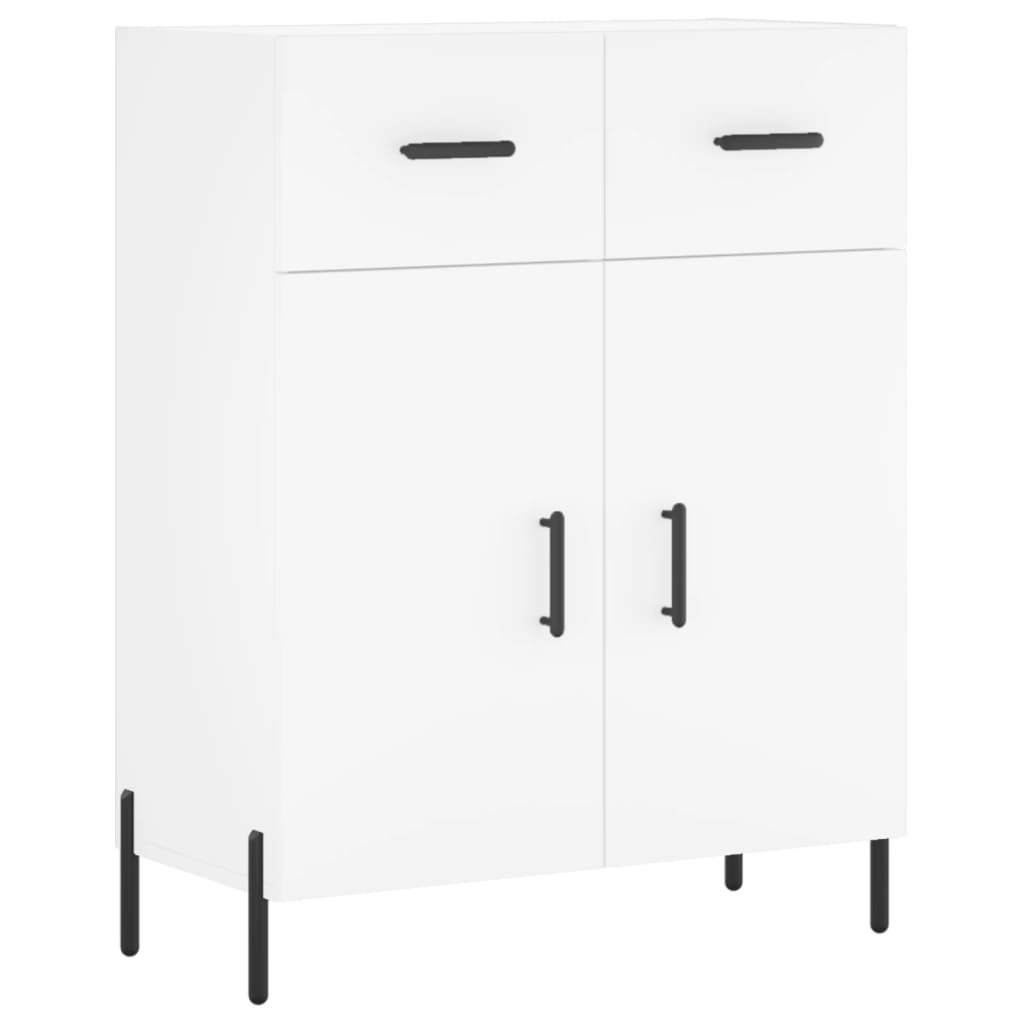 vidaXL Highboard White 69,5x34x180 cm Engineered Wood