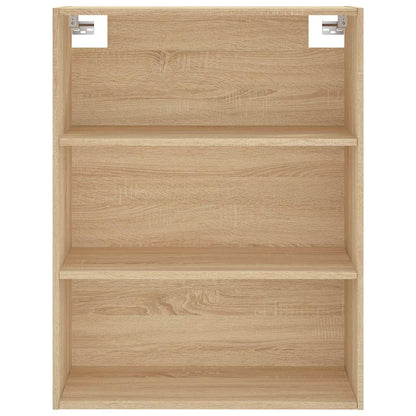 vidaXL Highboard Sonoma Oak 69,5x34x180 cm Engineered Wood