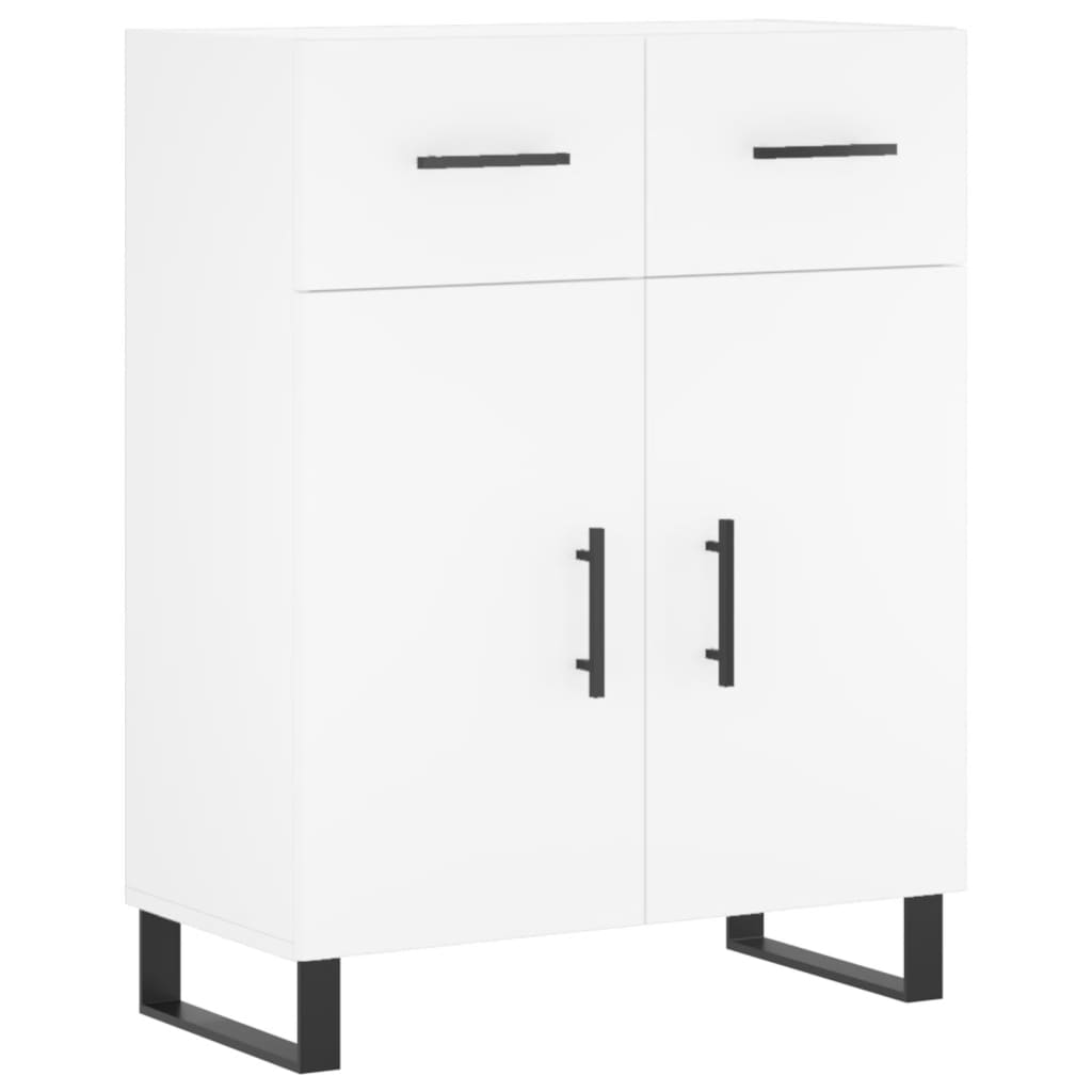 vidaXL Highboard White 69,5x34x180 cm Engineered Wood