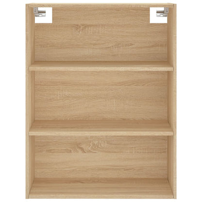 vidaXL Highboard Sonoma Oak 69,5x34x180 cm Engineered Wood
