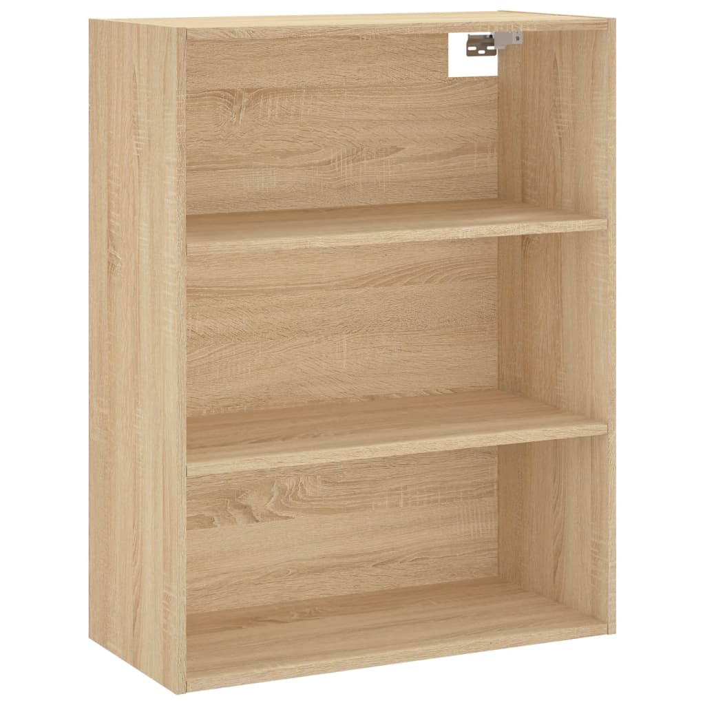 vidaXL Highboard Sonoma Oak 69,5x34x180 cm Engineered Wood