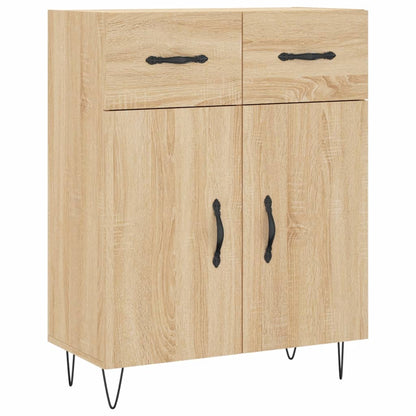 vidaXL Highboard Sonoma Oak 69,5x34x180 cm Engineered Wood