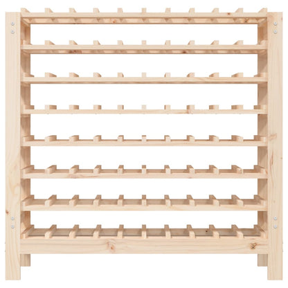 vidaXL Wine Rack 109.5x30x107.5 cm Solid Wood Pine