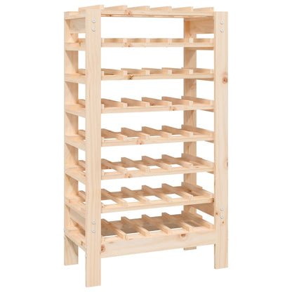 vidaXL Wine Rack 61,5x30x107,5 cm Solid Wood Pine