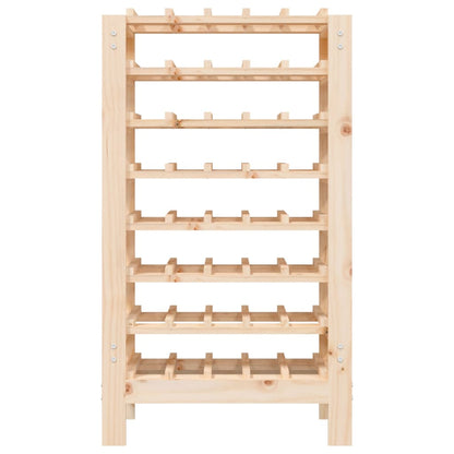 vidaXL Wine Rack 61,5x30x107,5 cm Solid Wood Pine