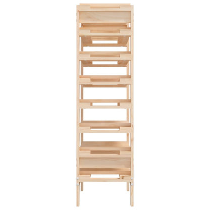 vidaXL Wine Rack 61,5x30x107,5 cm Solid Wood Pine