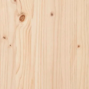 vidaXL Radiator Cover 108.5x19x84 cm Solid Wood Pine