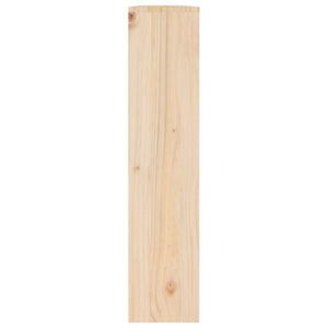 vidaXL Radiator Cover 153x19x84 cm Solid Wood Pine