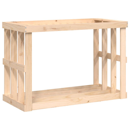 vidaXL Outdoor Log Holder 108x52x74 cm Solid Wood Pine