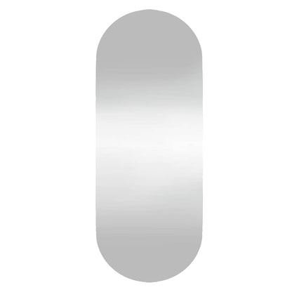 vidaXL Wall Mirror 20x50 cm Glass Oval