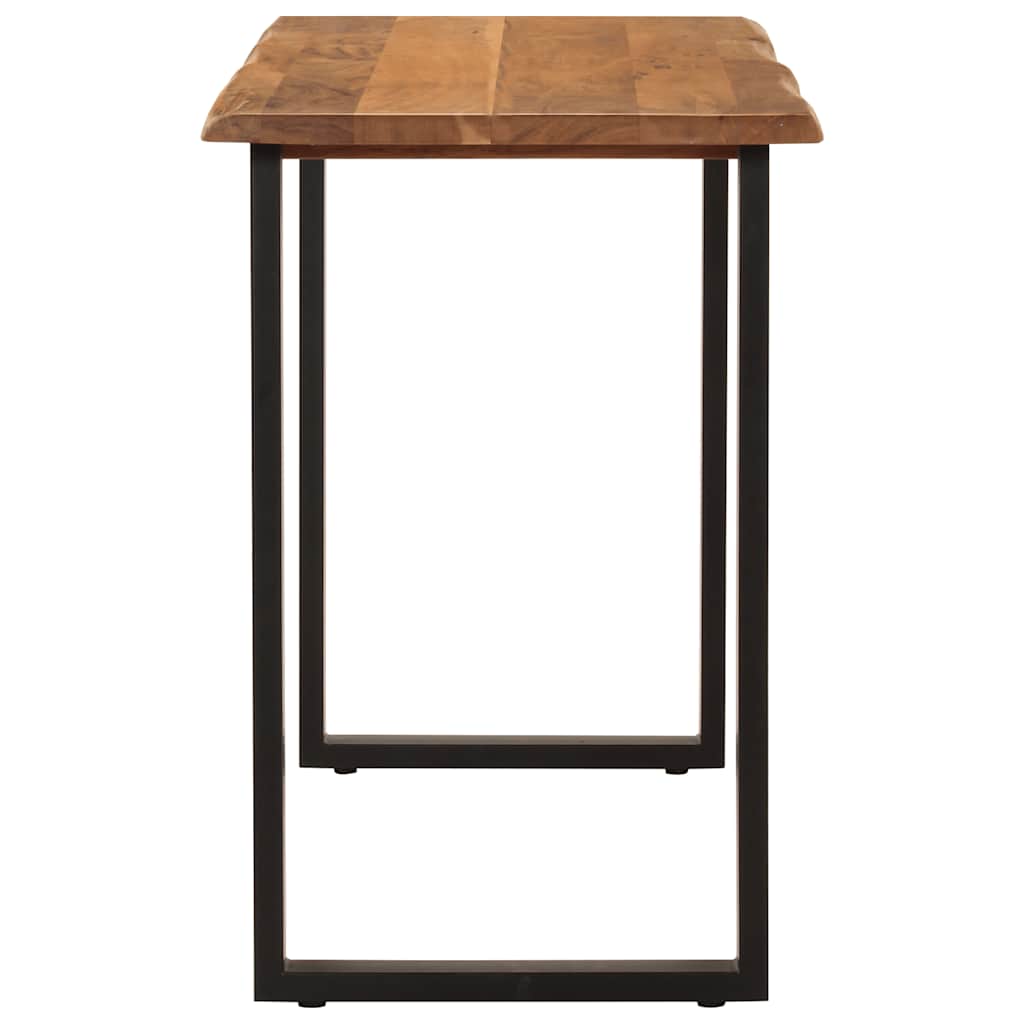 vidaXL Dining Table 110x50x76 cm Solid Wood Acacia