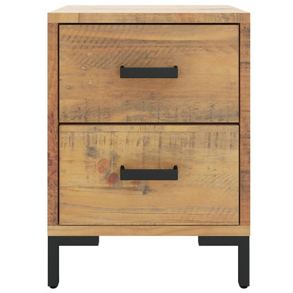 vidaXL Bedside Cabinets 2 pcs 36x30x45 cm Solid Wood Pine