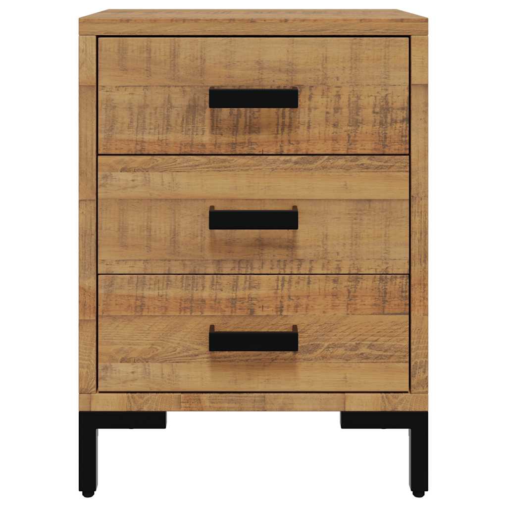 vidaXL Bedside Cabinets 2 pcs 40x30x55 cm Solid Wood Pine
