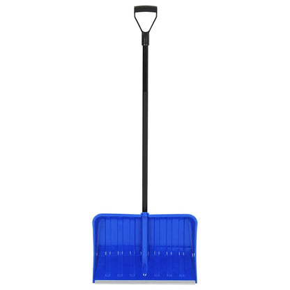 93708 vidaXL Snow Shovel Blue 147 cm Metal