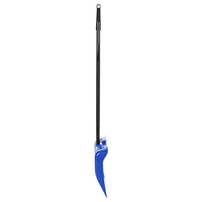 93708 vidaXL Snow Shovel Blue 147 cm Metal
