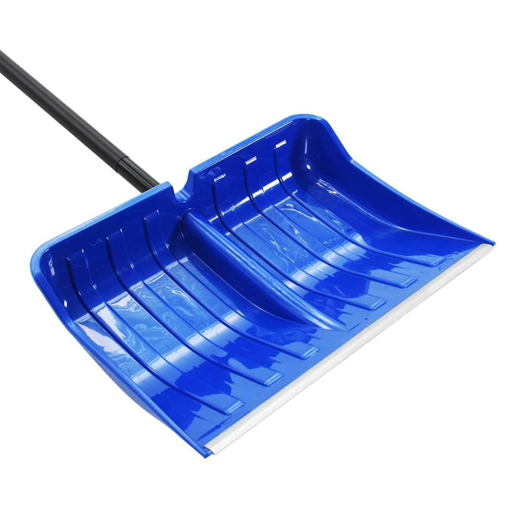 93708 vidaXL Snow Shovel Blue 147 cm Metal