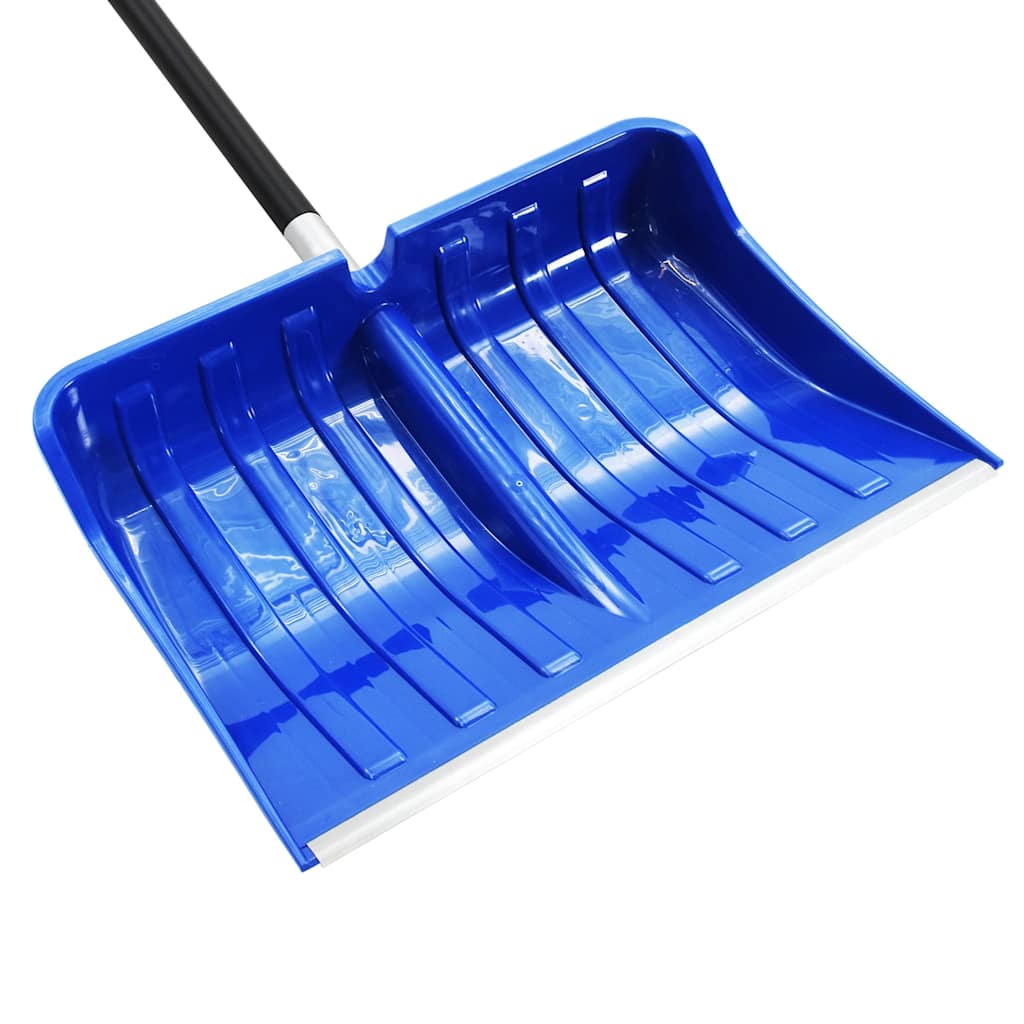 93710 vidaXL Snow Shovel Blue 145 cm Aluminium