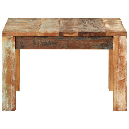 vidaXL Coffee Table 55x55x35 cm Solid Wood Reclaimed
