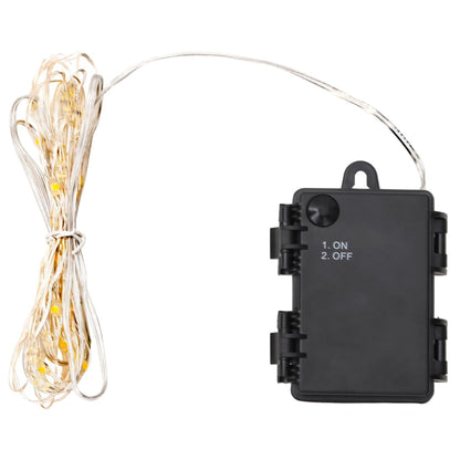 51701 vidaXL LED String Lights with 26 LEDs and Fan 260 cm (US only)