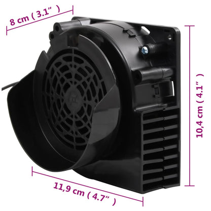 vidaXL LED String Lights with 66 LEDs and Fan 660 cm