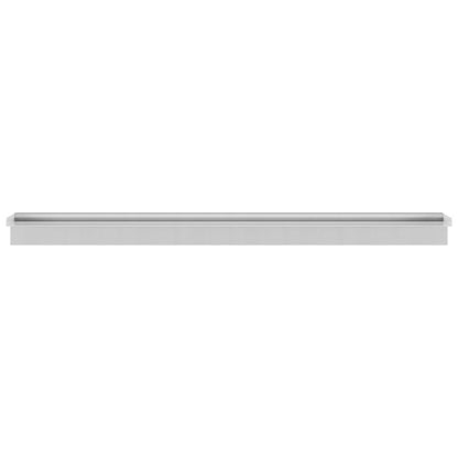 vidaXL Rectangular Waterfall Pool Fountain Stainless Steel 110 cm