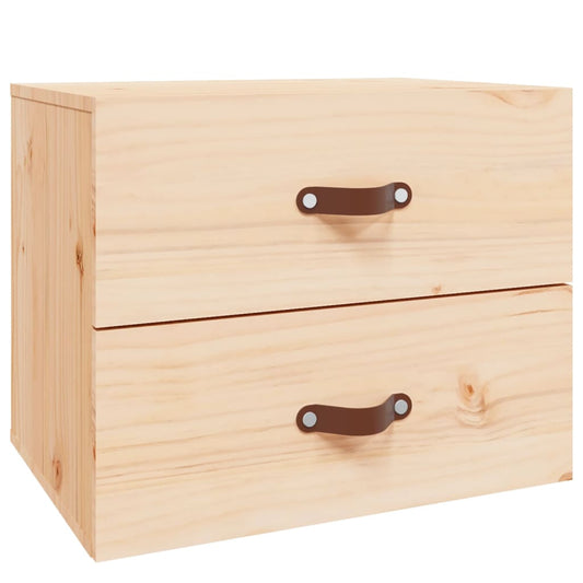 vidaXL Wall-mounted Bedside Cabinet 50x36x40 cm