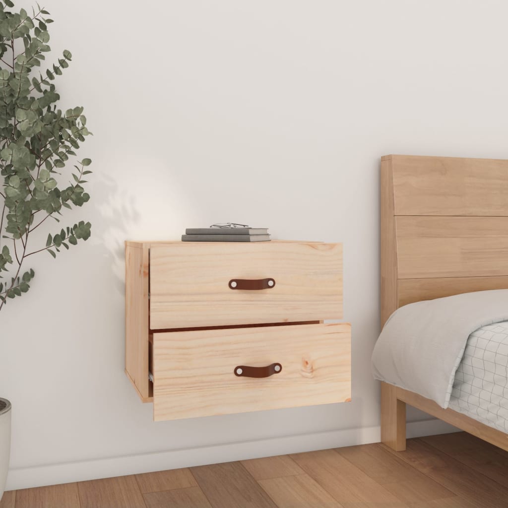 vidaXL Wall-mounted Bedside Cabinets 2 pcs 50x36x40 cm