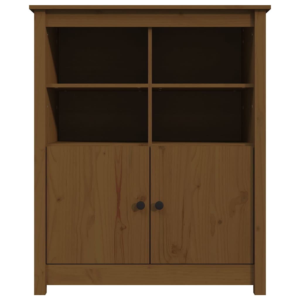 vidaXL Sideboard Honey Brown 83x41.5x100 cm Solid Wood Pine