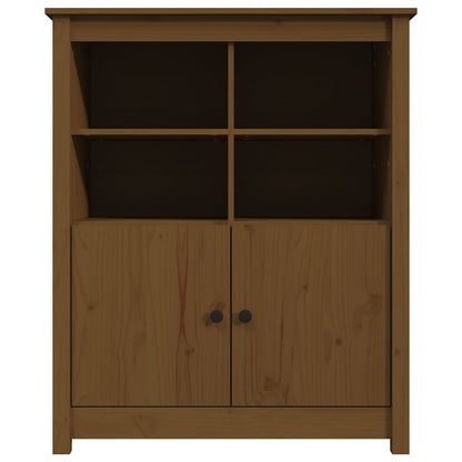 vidaXL Sideboard Honey Brown 83x41.5x100 cm Solid Wood Pine