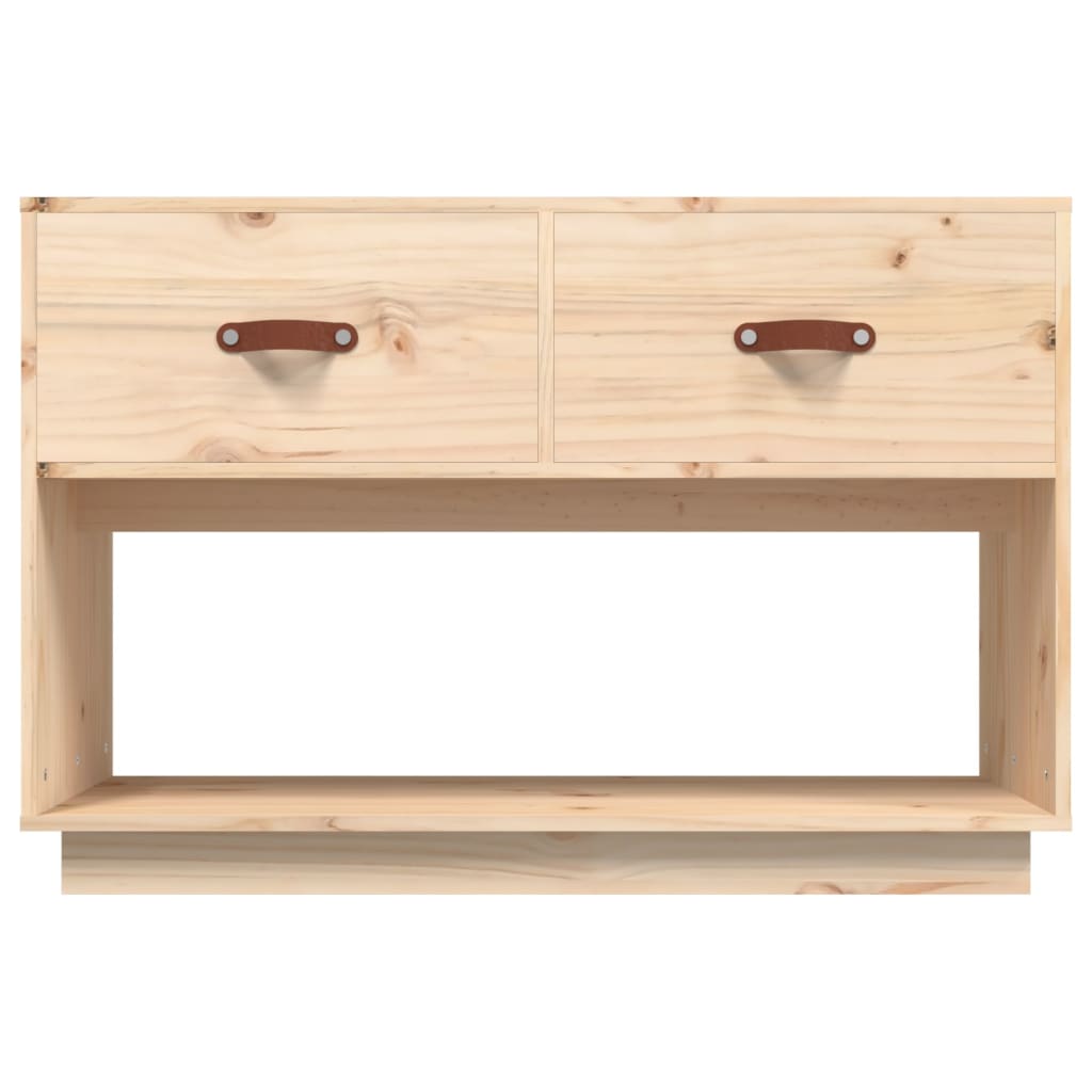 vidaXL TV Cabinet 90x40x60 cm Solid Wood Pine