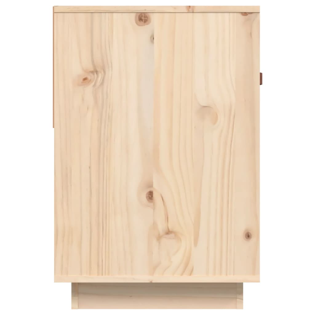 vidaXL TV Cabinet 90x40x60 cm Solid Wood Pine