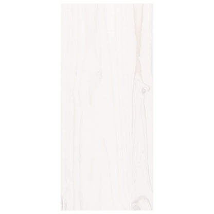vidaXL Wine Cabinet White 56x25x56 cm Solid Wood Pine
