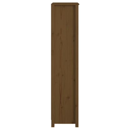 vidaXL Book Cabinet Honey Brown 50x35x154 cm Solid Wood Pine