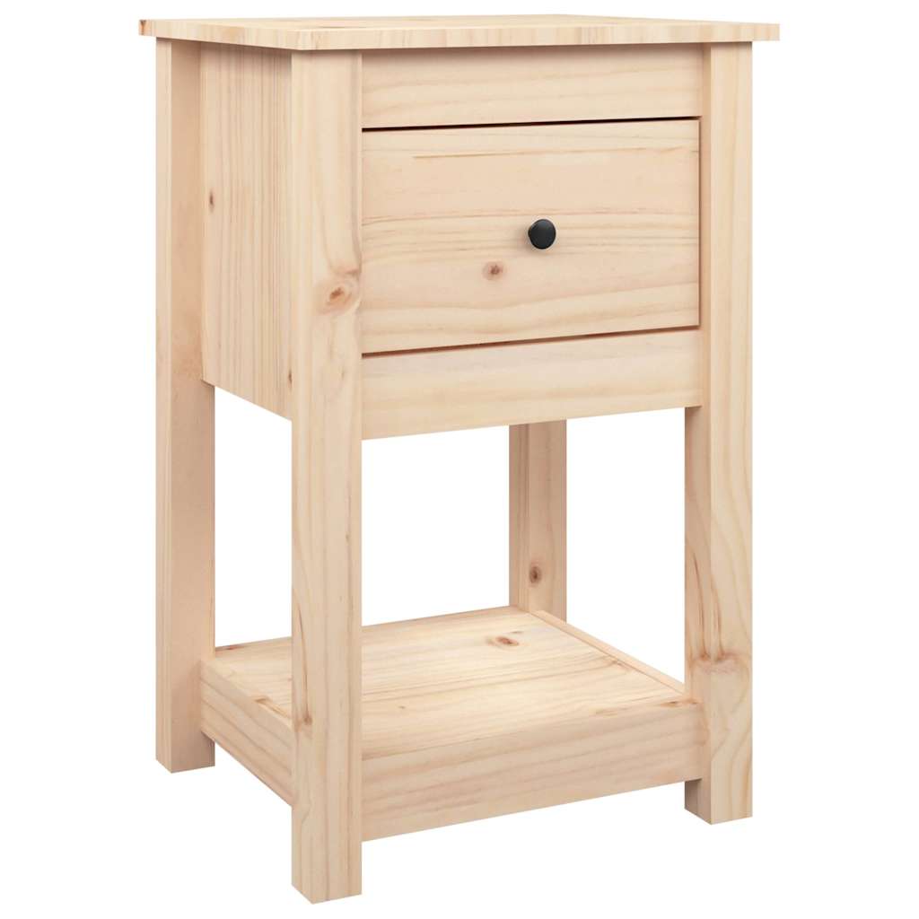 vidaXL Bedside Cabinets 2 pcs 40x35x61,5 cm Solid Wood Pine