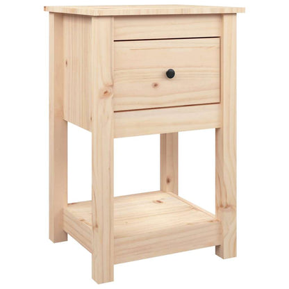 vidaXL Bedside Cabinets 2 pcs 40x35x61,5 cm Solid Wood Pine