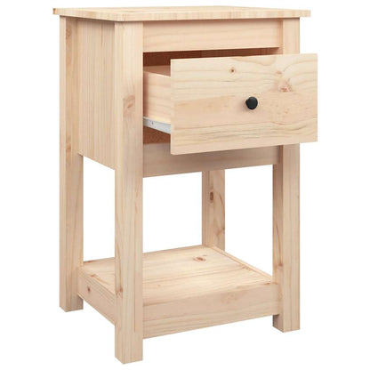 vidaXL Bedside Cabinets 2 pcs 40x35x61,5 cm Solid Wood Pine