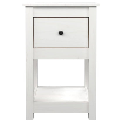 vidaXL Bedside Cabinets 2 pcs White 40x35x61.5 cm Solid Wood Pine