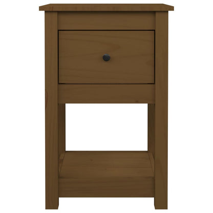 vidaXL Bedside Cabinets 2 pcs Honey Brown 40x35x61.5cm Solid Wood Pine