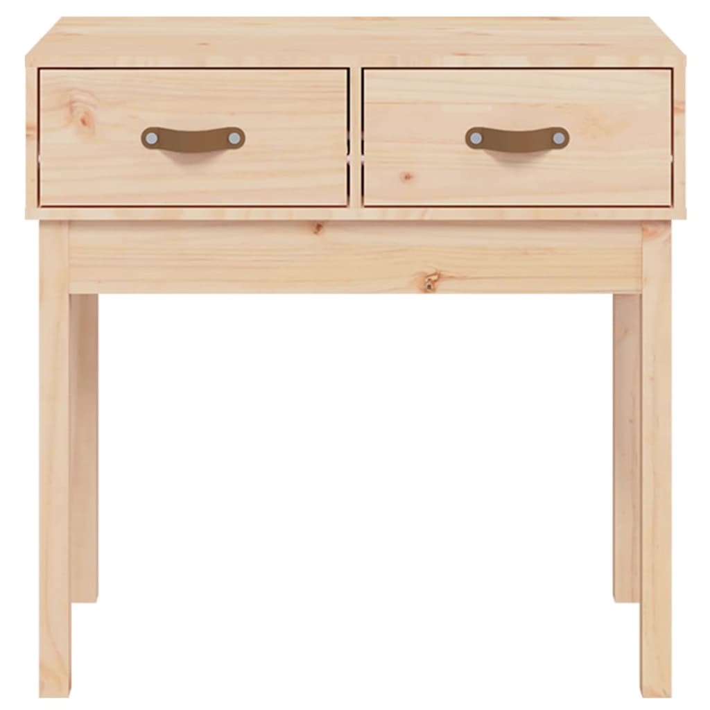 vidaXL Console Table 76.5x40x75 cm Solid Wood Pine