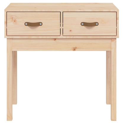 vidaXL Console Table 76.5x40x75 cm Solid Wood Pine