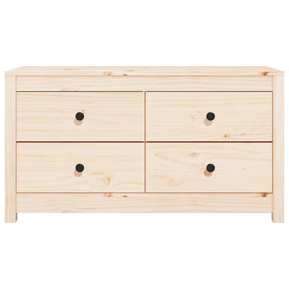 vidaXL Side Cabinet 100x40x54 cm Solid Wood Pine