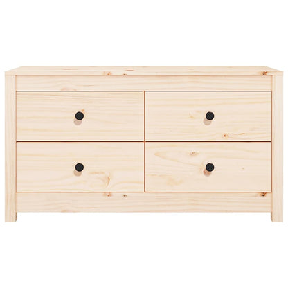 vidaXL Side Cabinet 100x40x54 cm Solid Wood Pine
