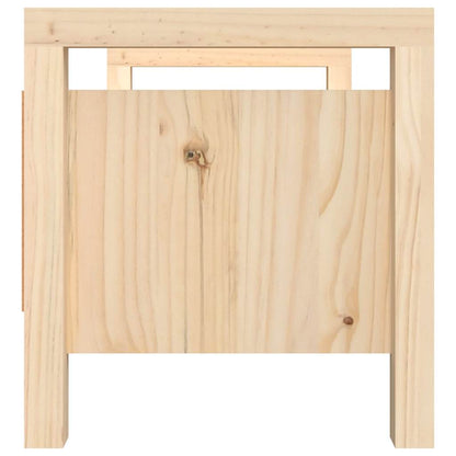 vidaXL Hall Bench 80x40x43 cm Solid Wood Pine