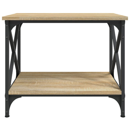 vidaXL Side Table Sonoma Oak 55x38x45 cm Engineered Wood