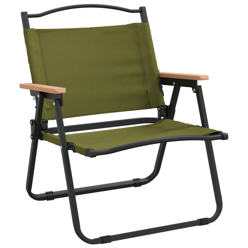 vidaXL Camping Chair | Set of 2 | Green
