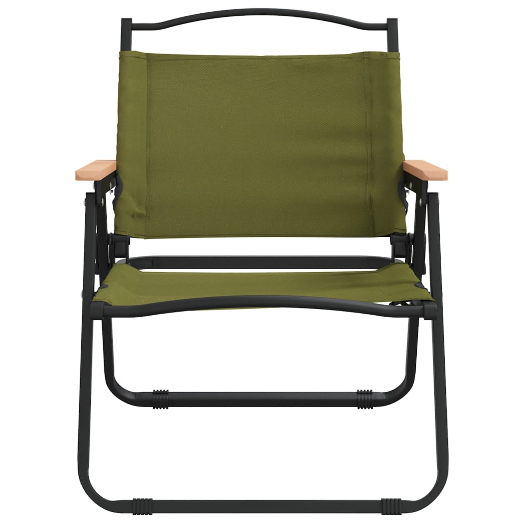 vidaXL Camping Chair | Set of 2 | Green
