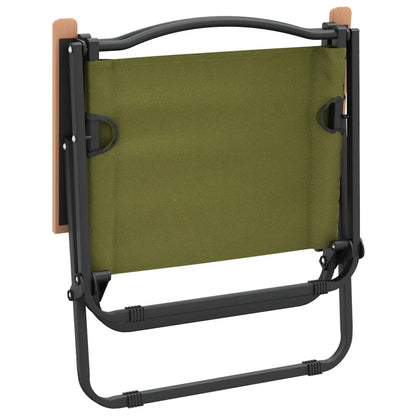 vidaXL Camping Chair | Set of 2 | Green