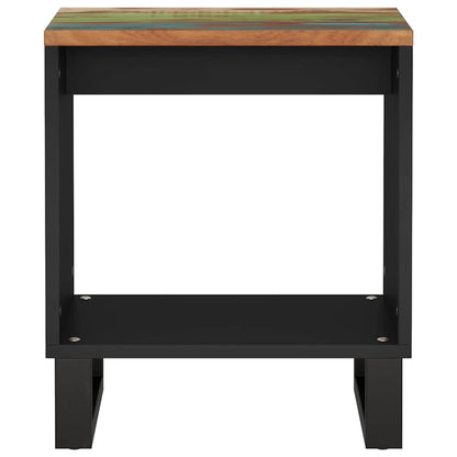 vidaXL Coffee Table 40x31x46 cm Solid Wood Reclaimed&Engineered Wood