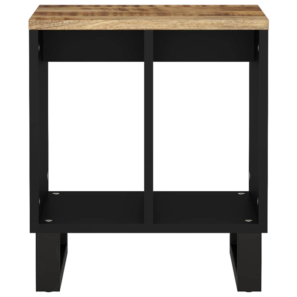 vidaXL Side Table 40x31x46 cm Solid Wood Mango&Engineered Wood