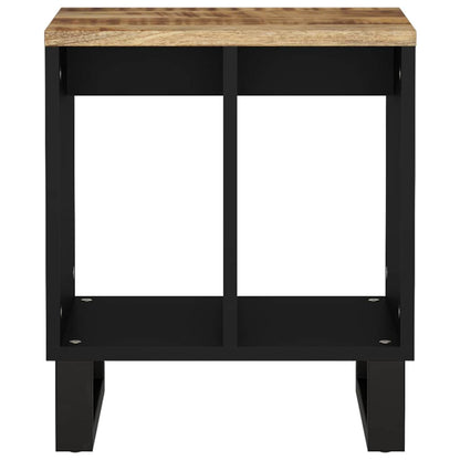 vidaXL Side Table 40x31x46 cm Solid Wood Mango&Engineered Wood